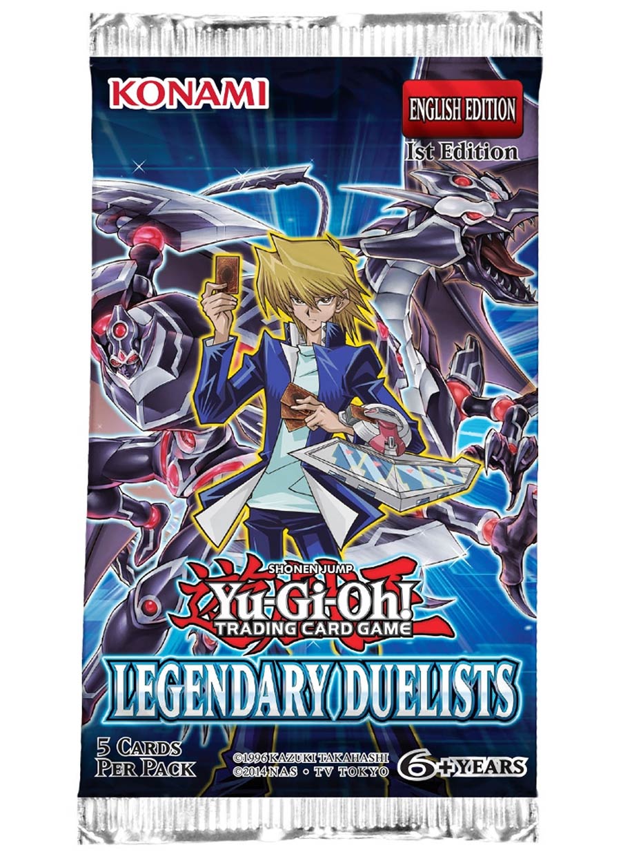 Yu-Gi-Oh TCG Duelist Pack Legendary Duelists Booster Pack