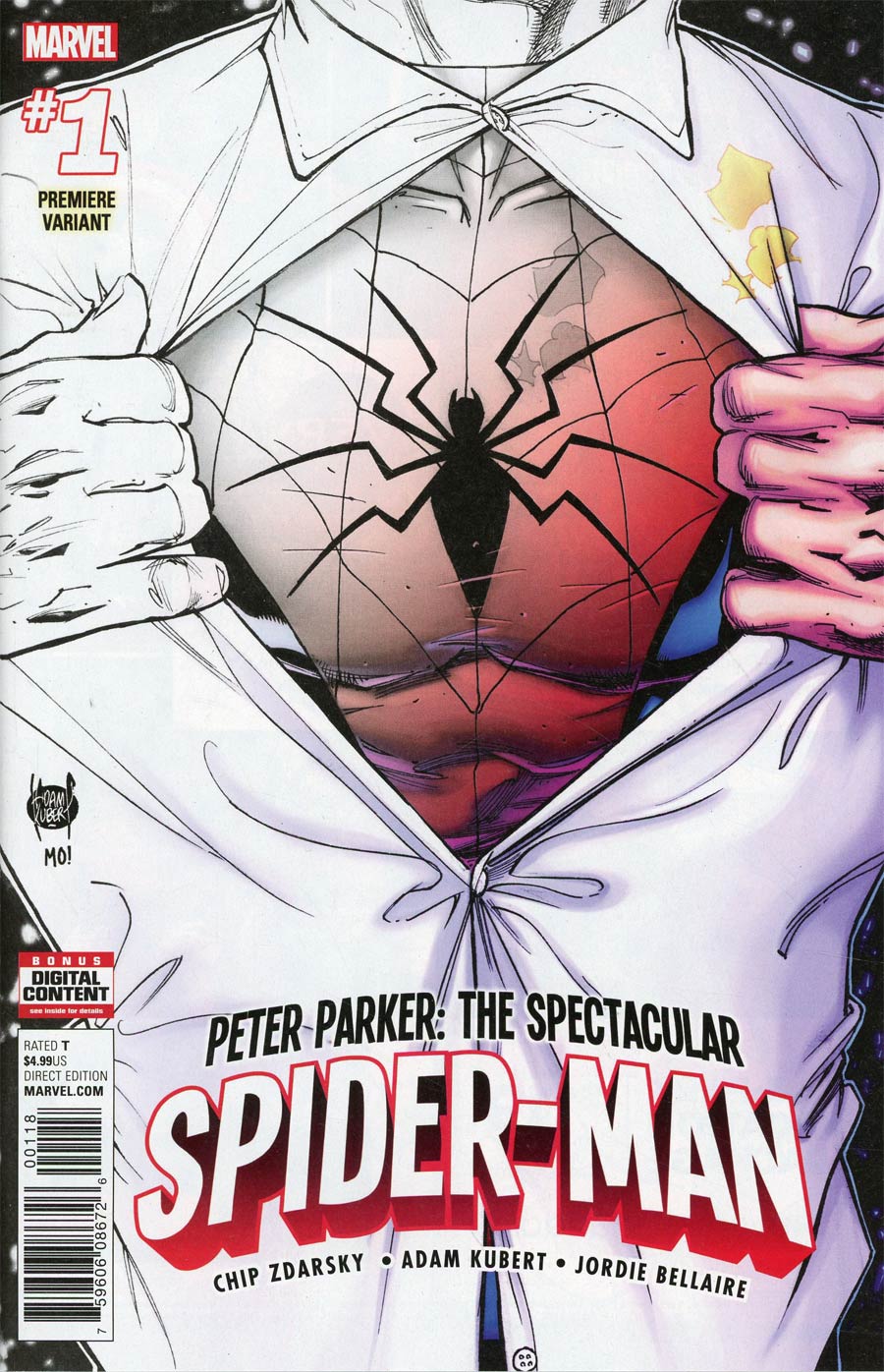 Peter Parker Spectacular Spider-Man #1 Cover J Incentive Premium Variant Cover