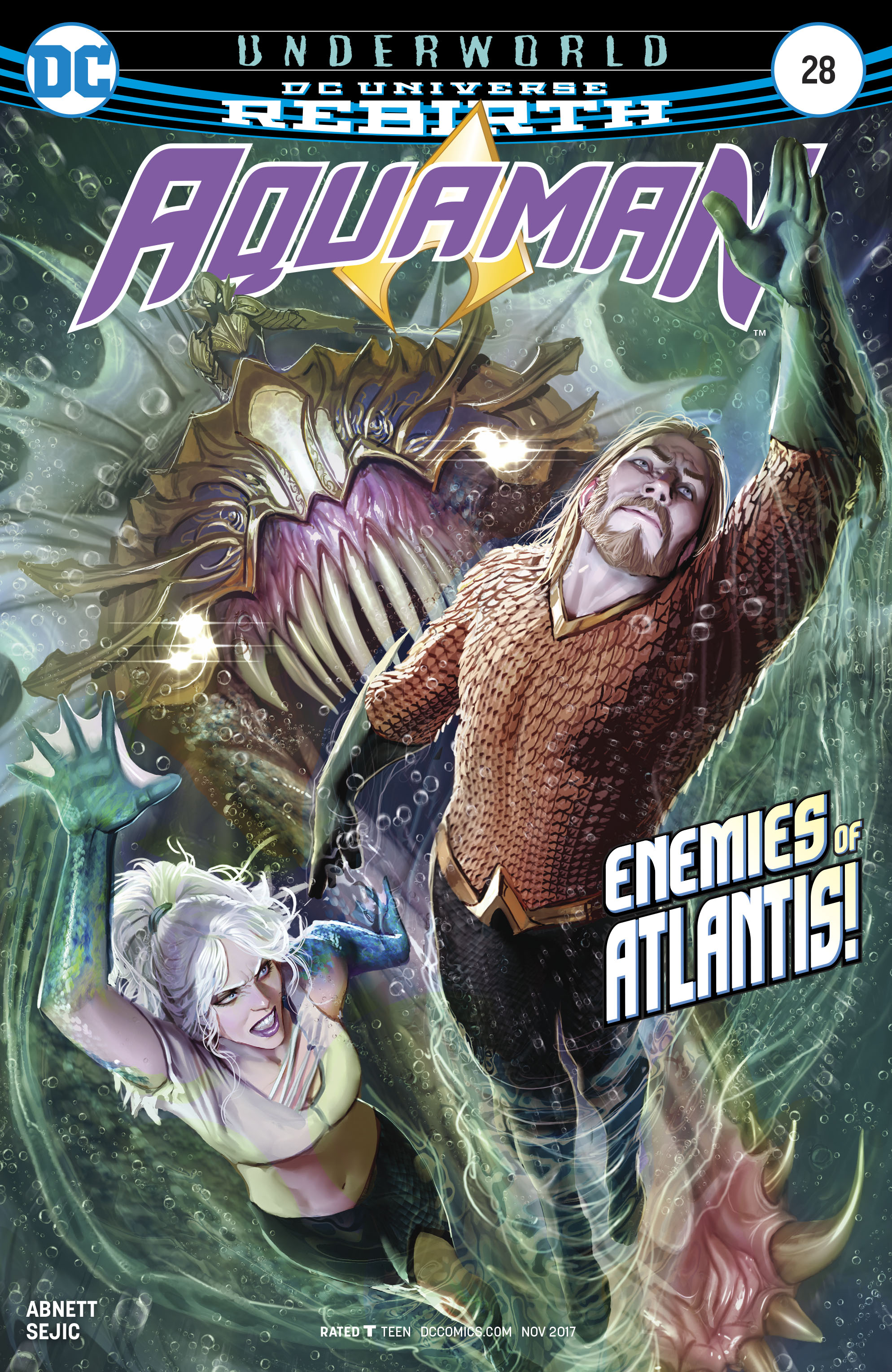 Aquaman Vol 6 #28 Cover A Regular Stjepan Sejic Cover