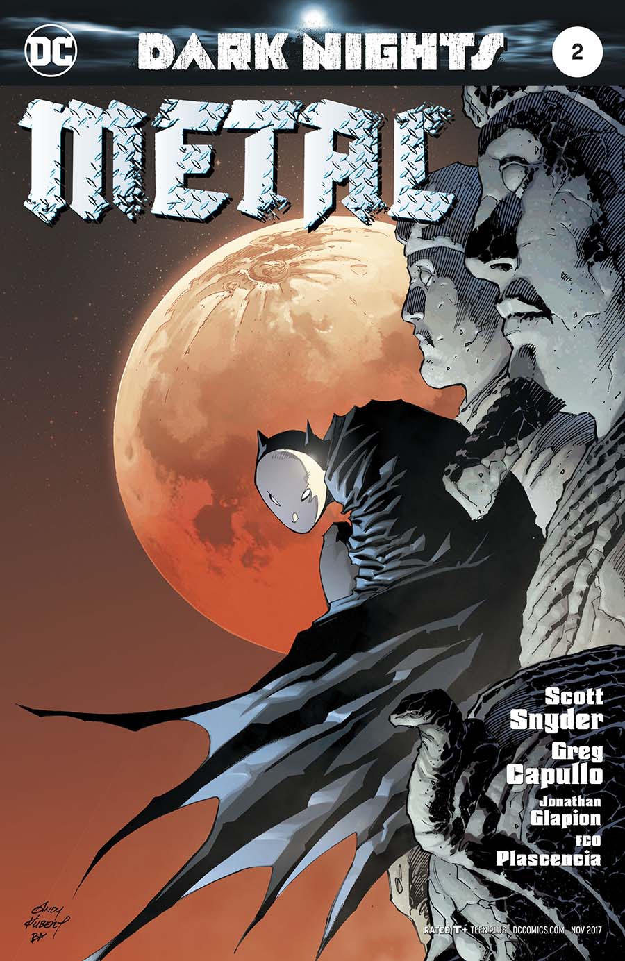 Dark Nights Metal #2 Cover B Variant Andy Kubert Cover