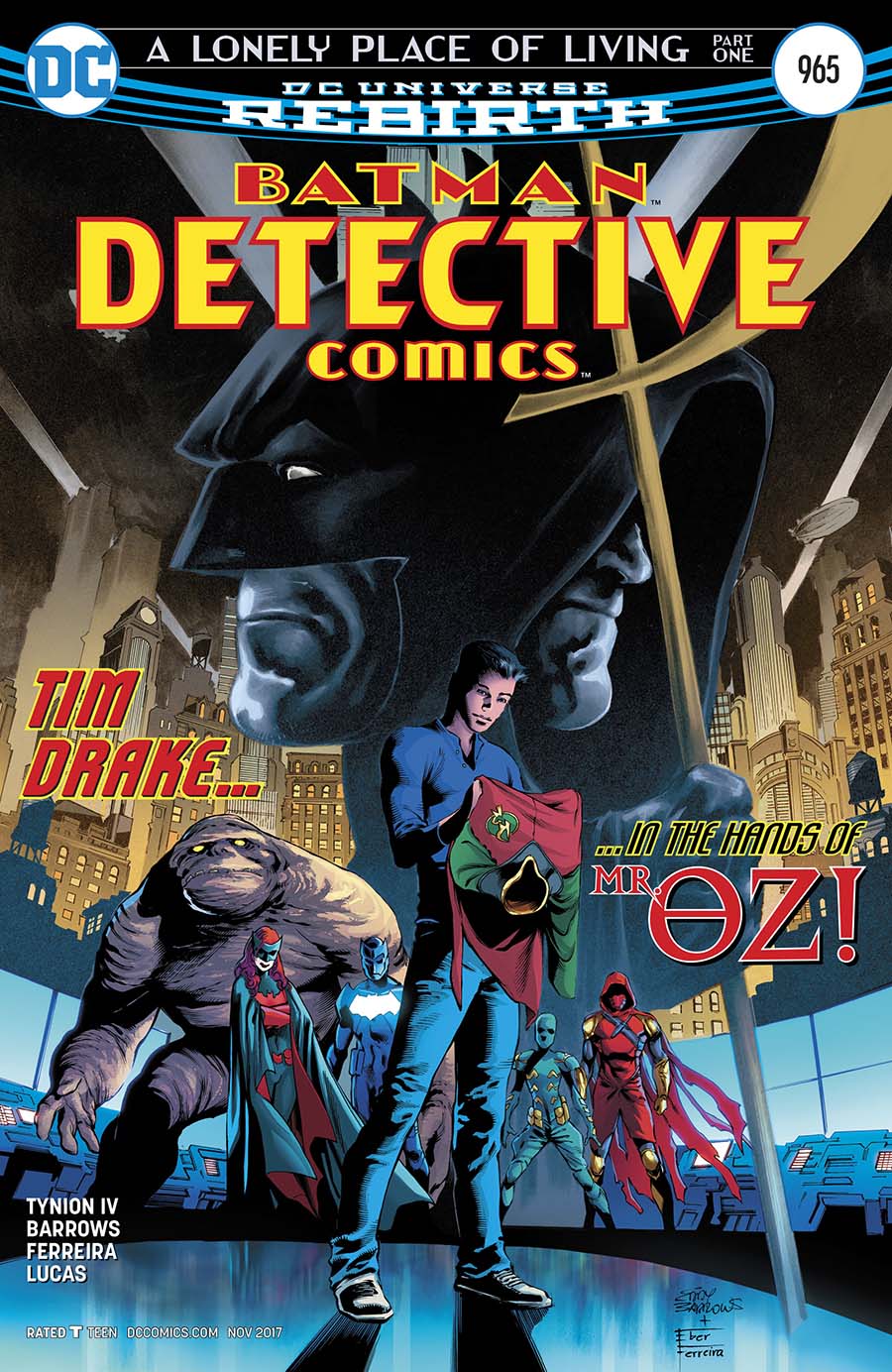 Detective Comics Vol 2 #965 Cover A Regular Eddy Barrows Cover