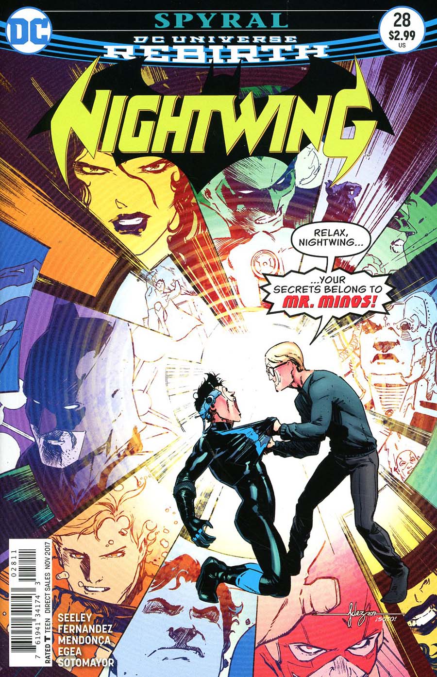 Nightwing Vol 4 #28 Cover A Regular Javier Fernandez Cover