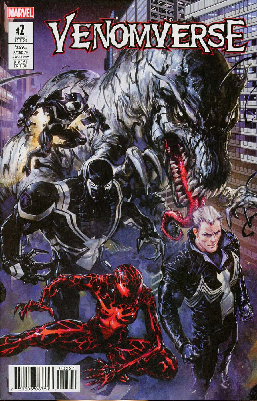 Venomverse #2 Cover B Variant Clayton Crain Connecting Cover