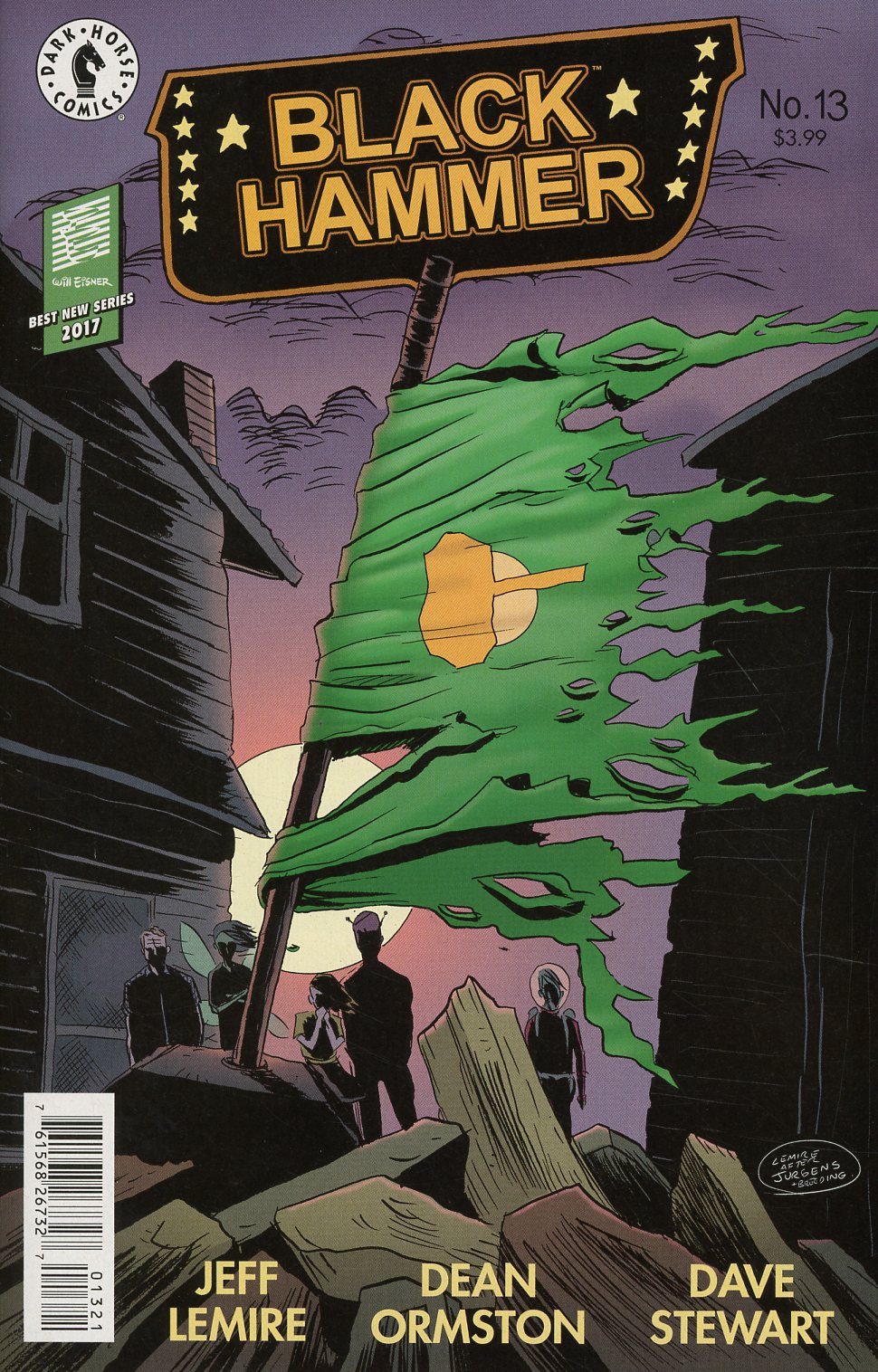 Black Hammer #13 Cover B Variant Jeff Lemire Cover