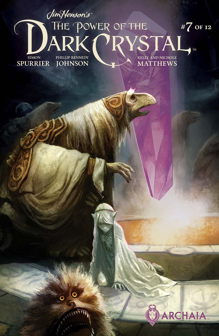 Jim Hensons Power Of The Dark Crystal #7 Cover A Regular Mike Huddleston Cover