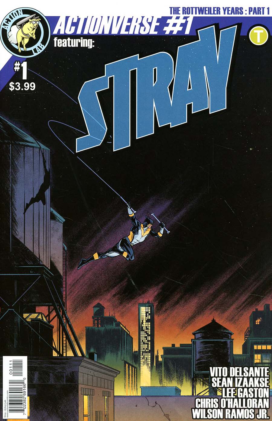 Actionverse Vol 2 #1 Stray Cover A Regular Sean Izaakse Cover