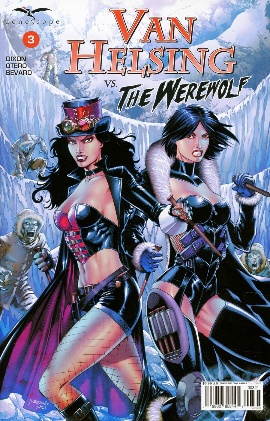 Grimm Fairy Tales Presents Van Helsing vs The Werewolf #3 Cover B Jason Metcalf