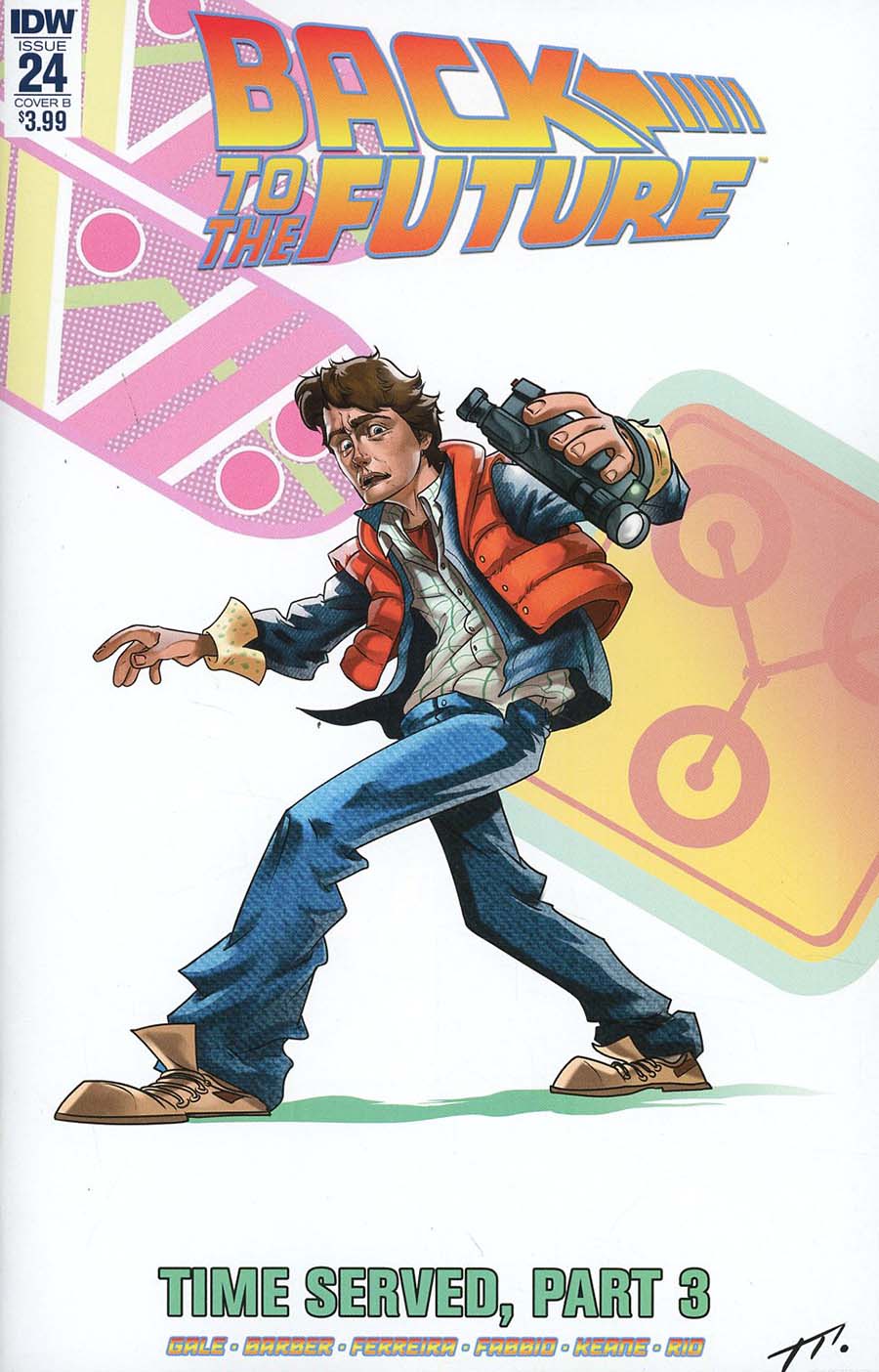 Back To The Future Vol 2 #24 Cover B Variant Xavi Montell Cover