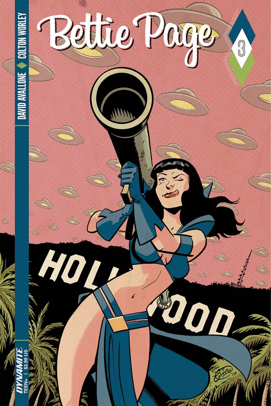 Bettie Page #3 Cover B Variant Scott Chantler Cover