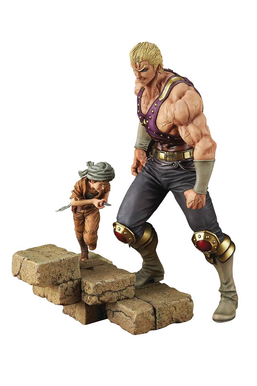 Hokuto No Ken Holy Emperor Souther-Sama With Kid 1/8 Scale PVC Figure