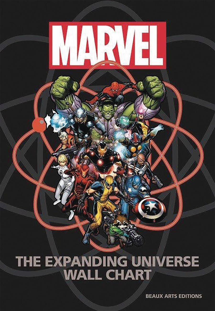 Marvel Expanding Universe Wall Chart HC