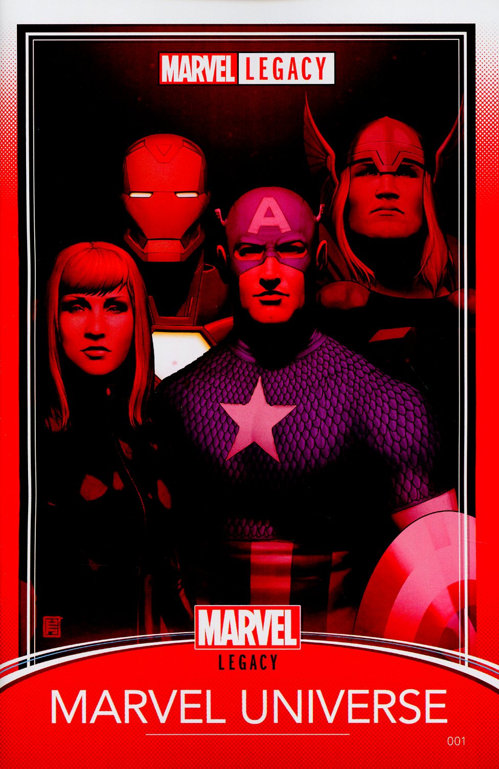 Marvel Legacy #1 Cover G Variant John Tyler Christopher Trading Card Cover