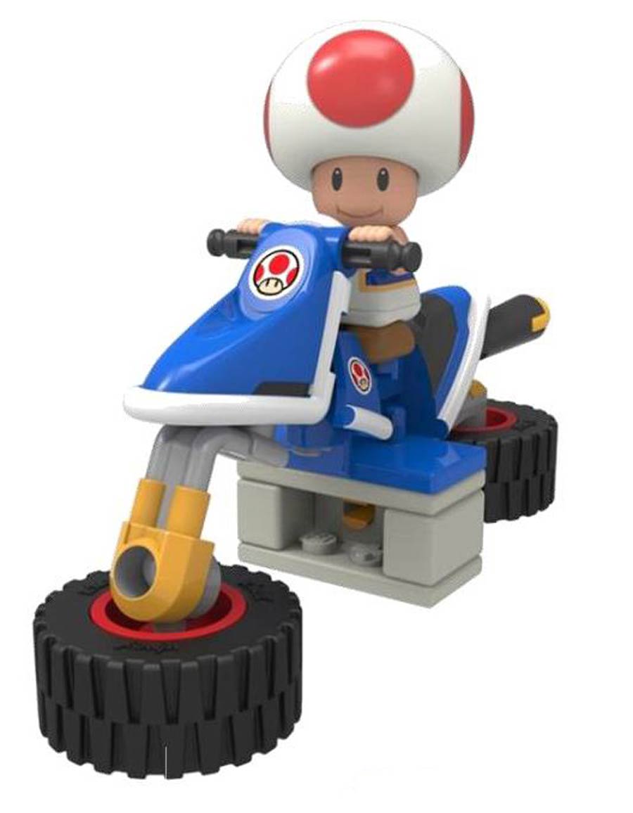 K-Nex Mario Kart Standard Bike Building Set Series 2 - Toad