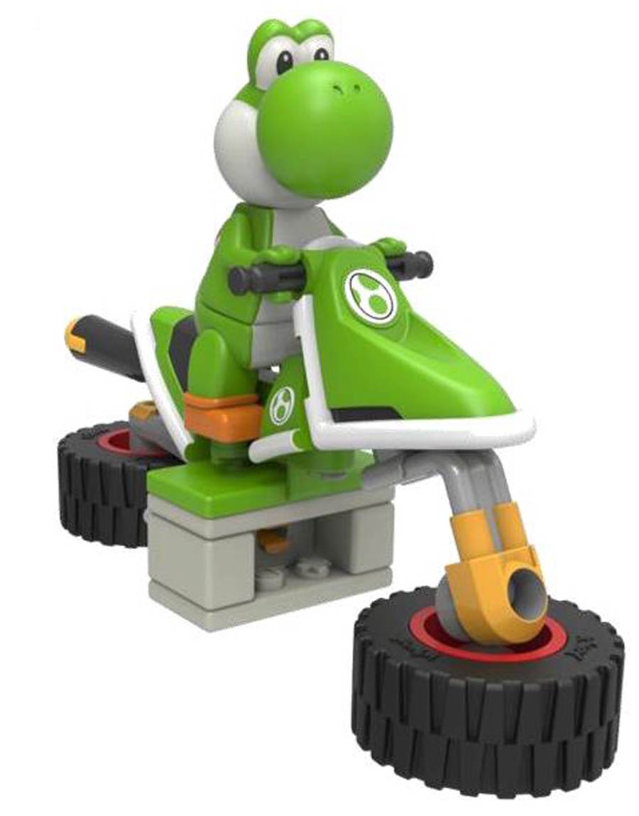 K-Nex Mario Kart Standard Bike Building Set Series 2 - Yoshi