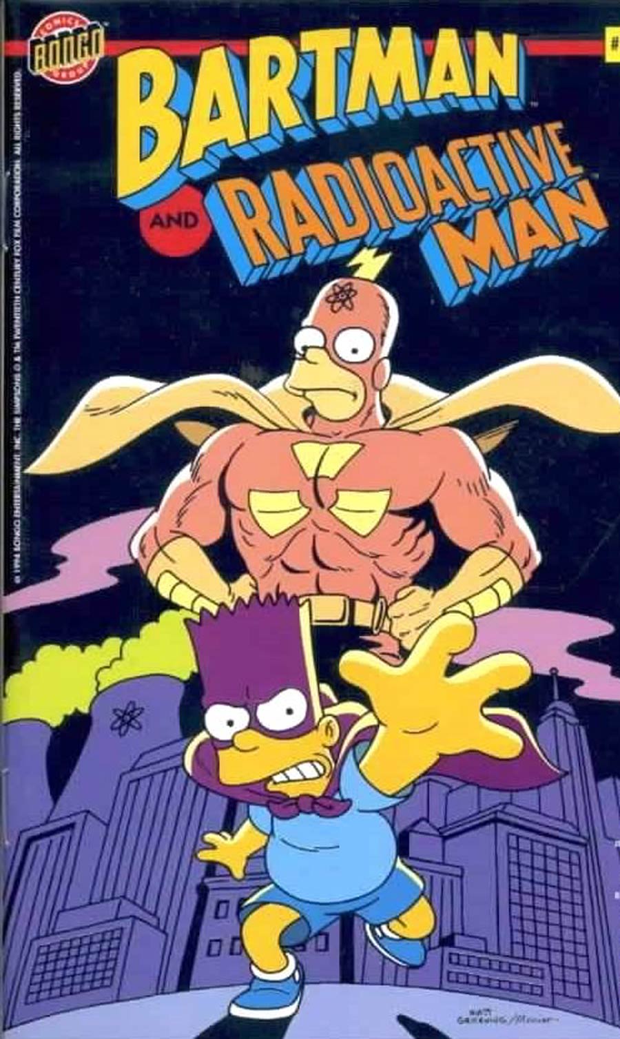 Bartman and Radioactive Man #1 Ashcan