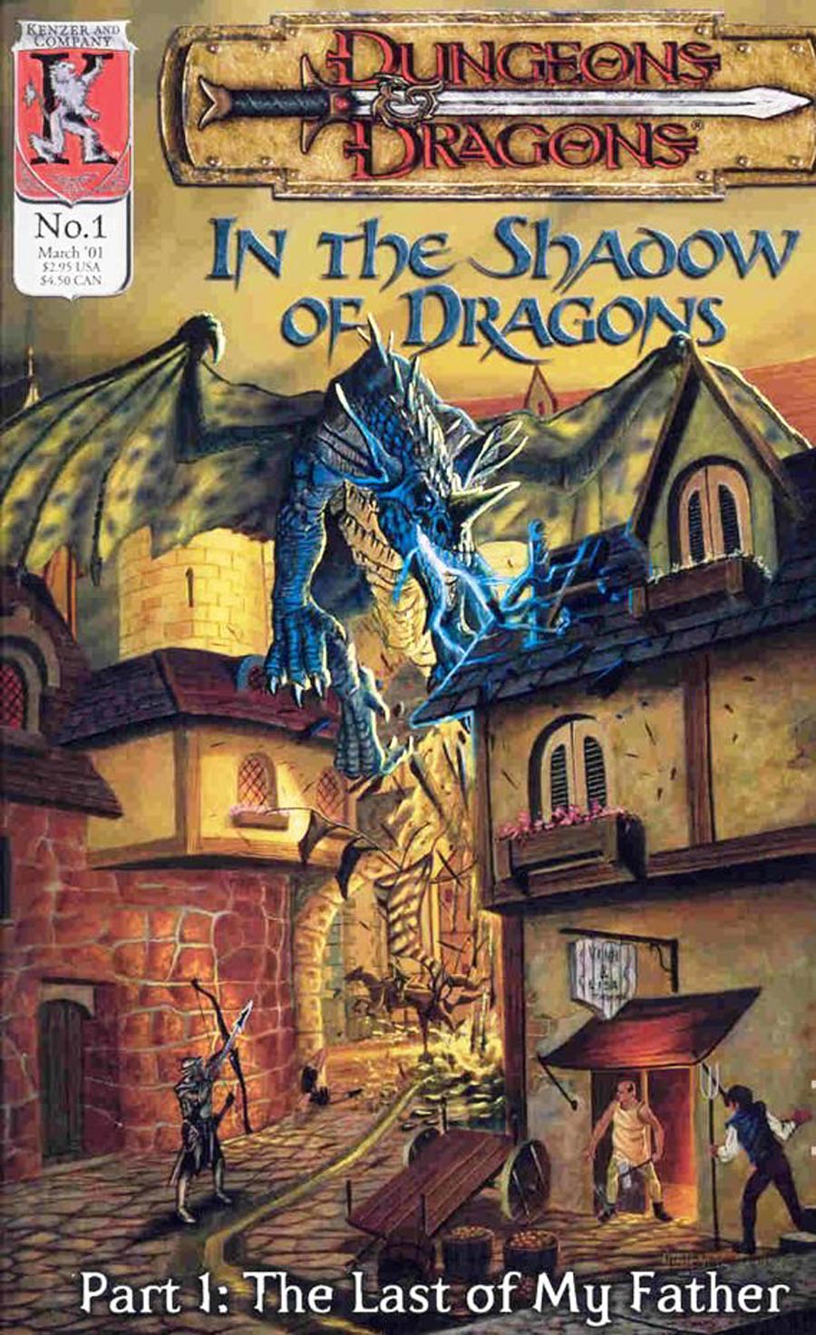 Dungeons and Dragons In the Shadow of Dragons #1