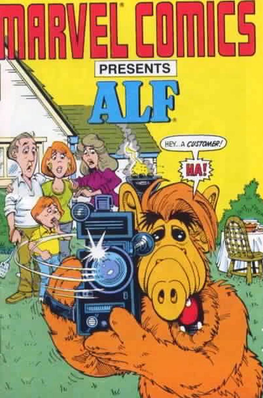 Marvel Comics Presents Alf Mini Comic Book