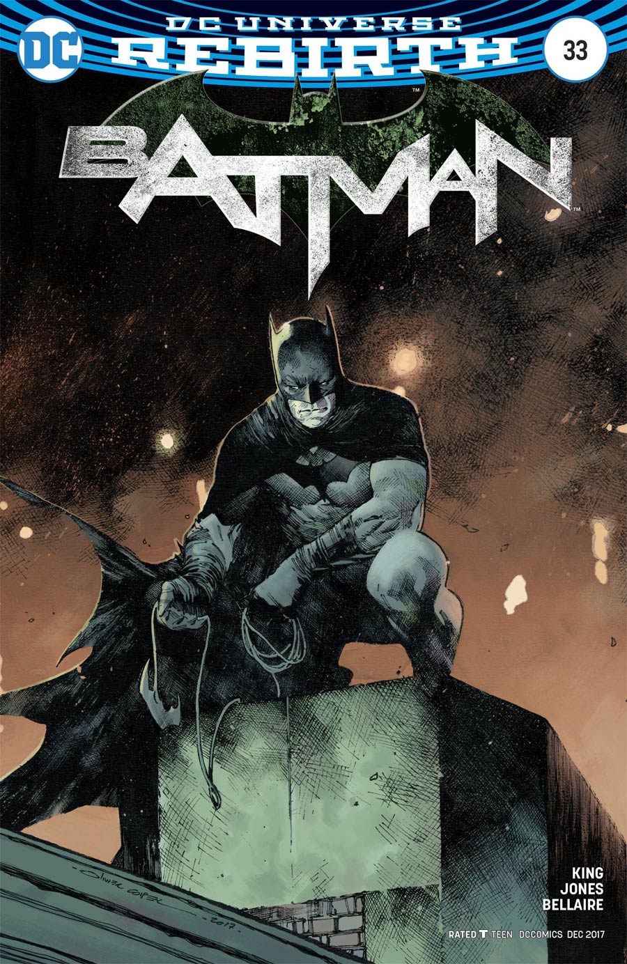 Batman Vol 3 #33 Cover B Variant Olivier Coipel Cover