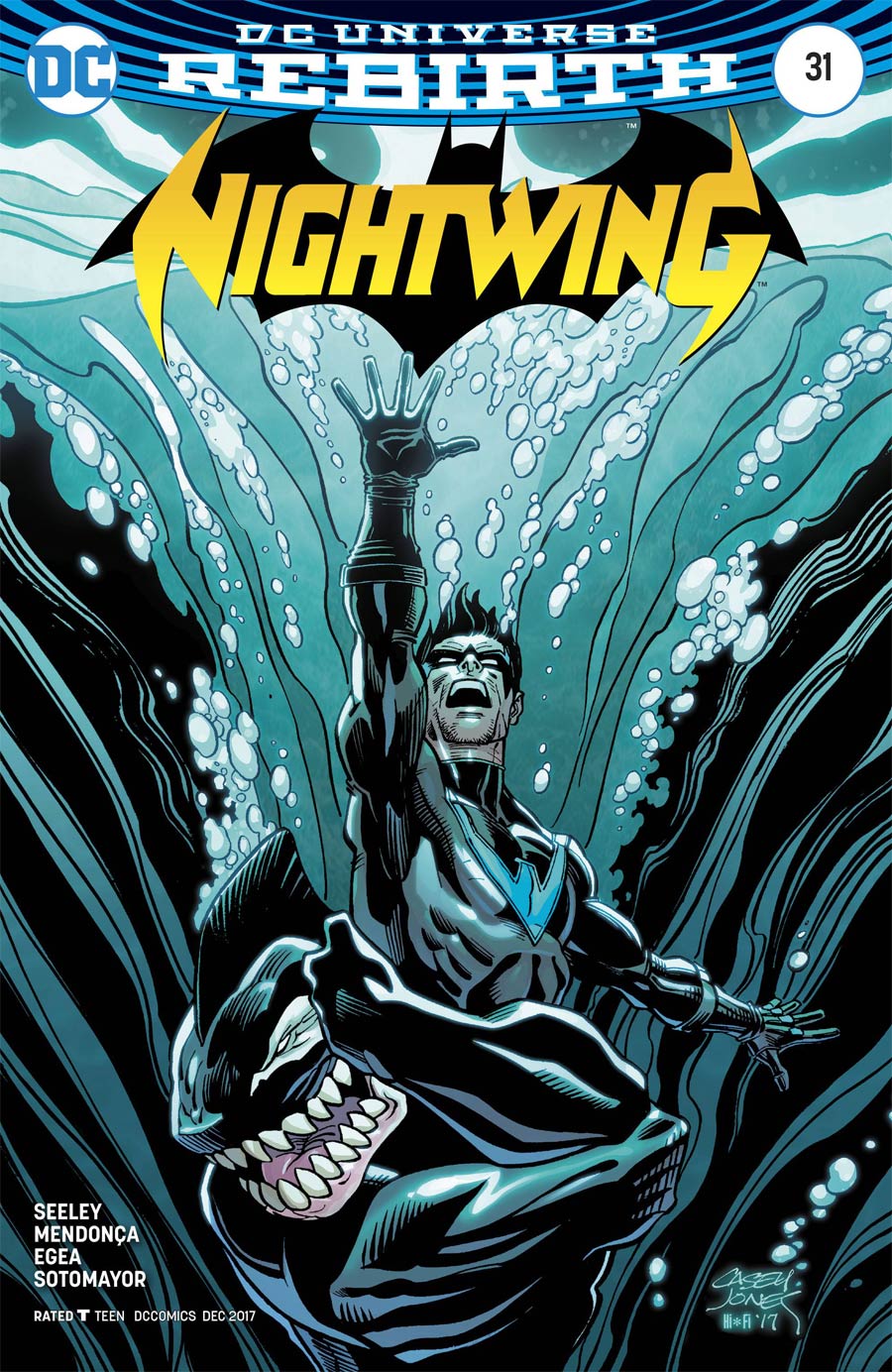 Nightwing Vol 4 #31 Cover B Variant Casey Jones Cover