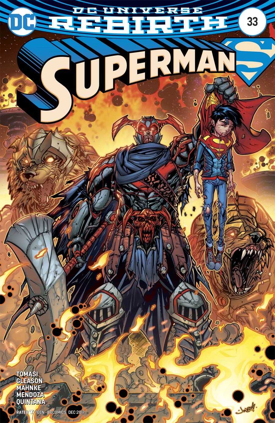 Superman Vol 5 #33 Cover B Variant Jonboy Meyers Cover