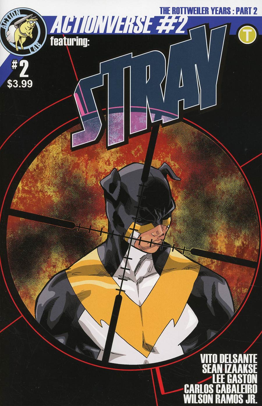 Actionverse Vol 2 #2 Stray Cover A Regular Sean Izaakse Cover