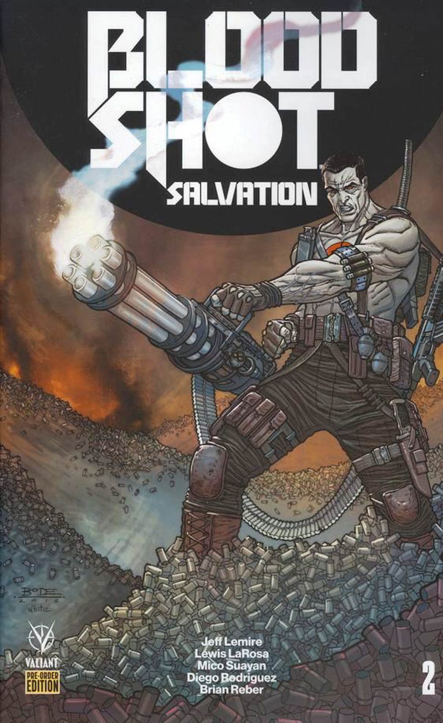 Bloodshot Salvation #2 Cover E Variant Ryan Bodenheim Cover