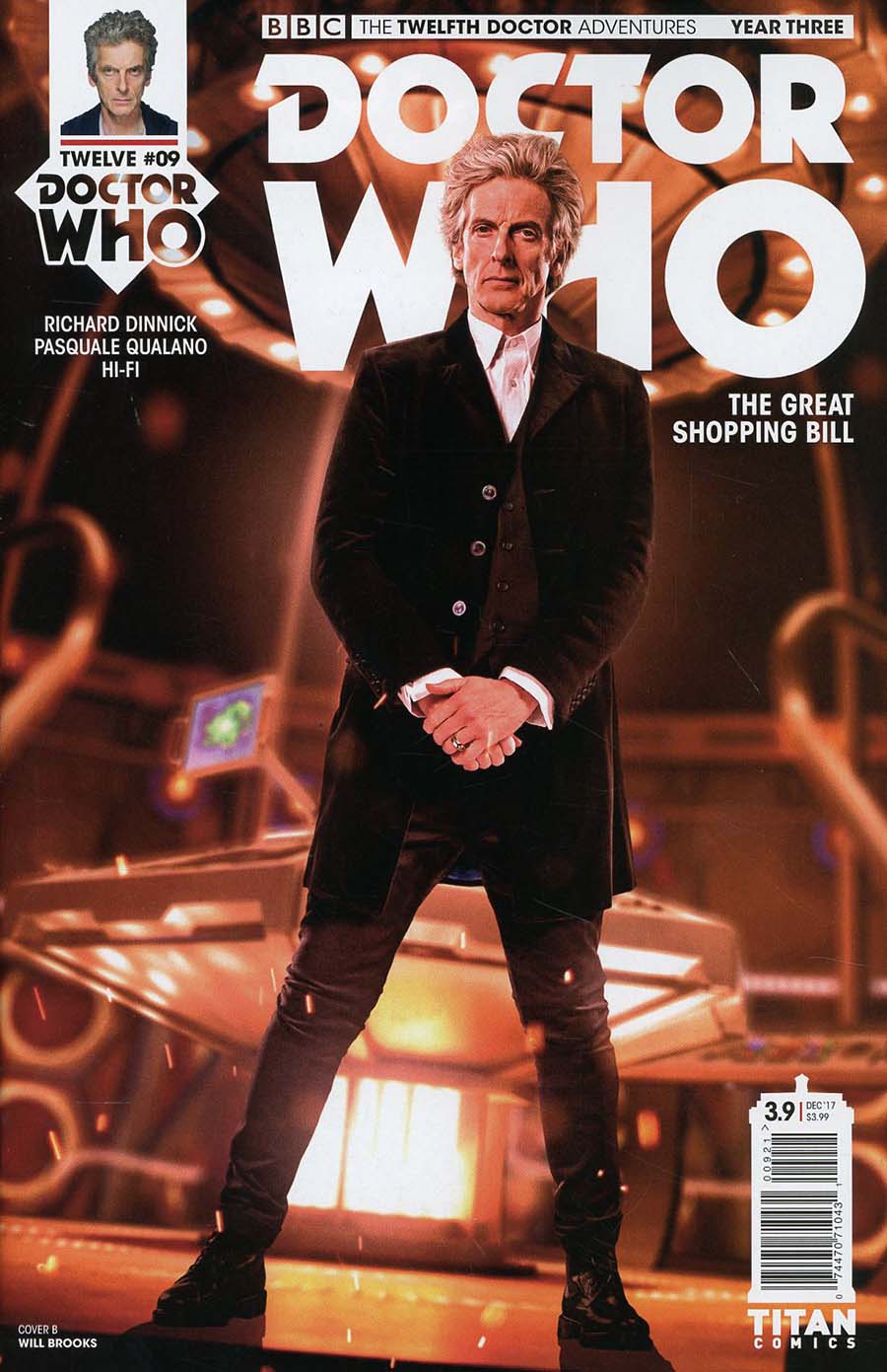 Doctor Who 12th Doctor Year Three #9 Cover B Variant Photo Cover