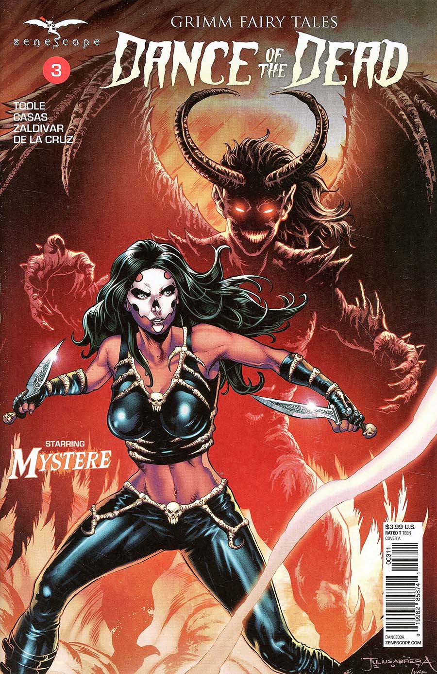 Grimm Fairy Tales Presents Dance Of The Dead #3 Cover A Julius Abrera