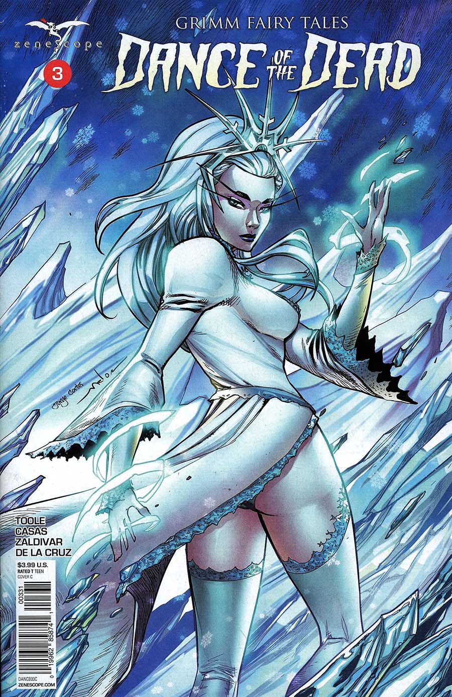 Grimm Fairy Tales Presents Dance Of The Dead #3 Cover C Andrea Meloni