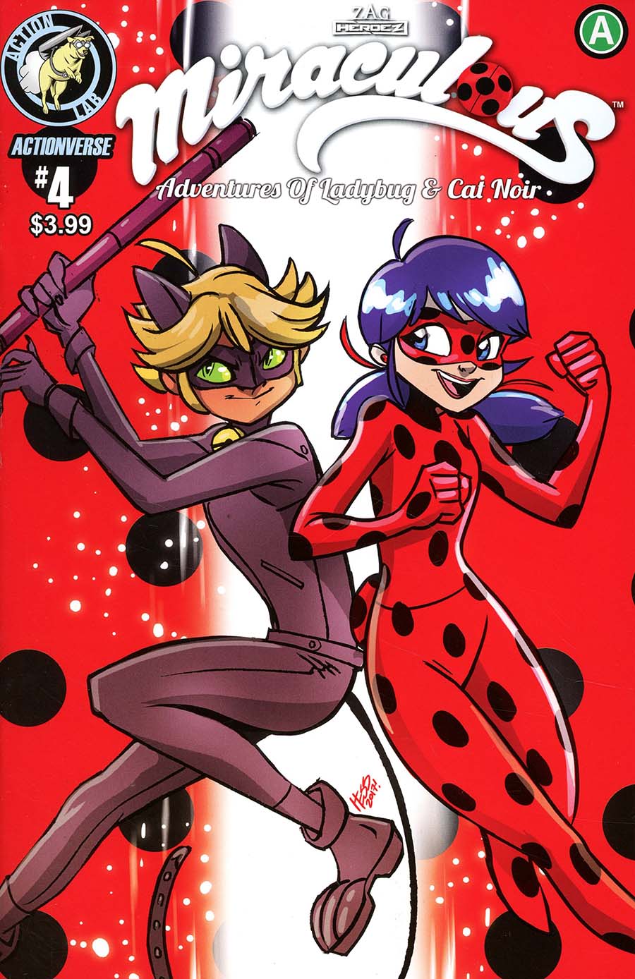 Miraculous Adventures #4 Cover B Variant Tony Fleecs Cover