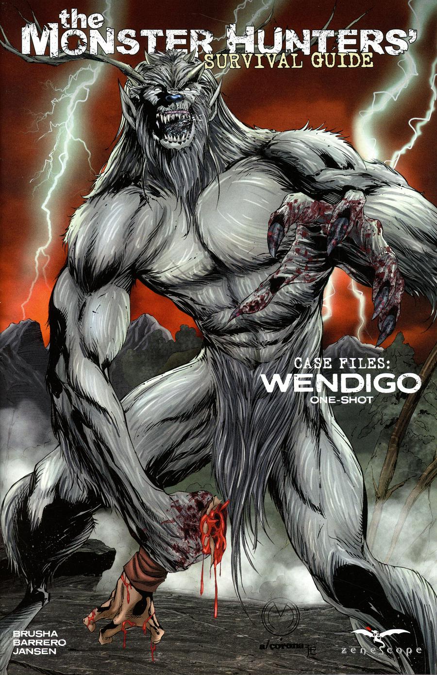 Monster Hunters Survival Guide Case Files Wendigo #1 Cover B Marat Mychaels