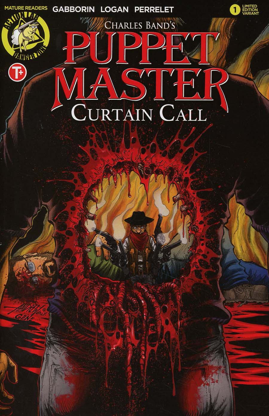 Puppet Master Curtain Call #1 Cover D Variant Andrew Mangum Kill Cover