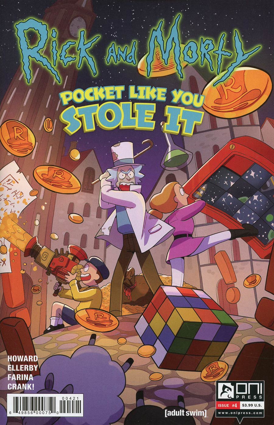 Rick And Morty Pocket Like You Stole It #4 Cover B Variant Mari Costa Cover