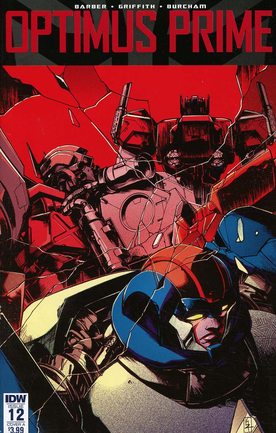 Optimus Prime #12 Cover A Regular Kei Zama Cover