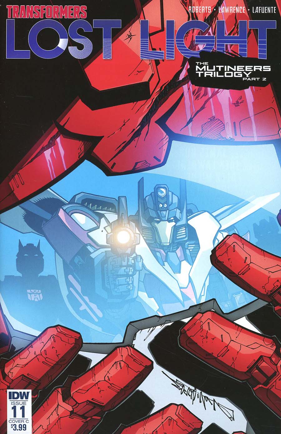 Transformers Lost Light #11 Cover C Variant Alex Milne Cover