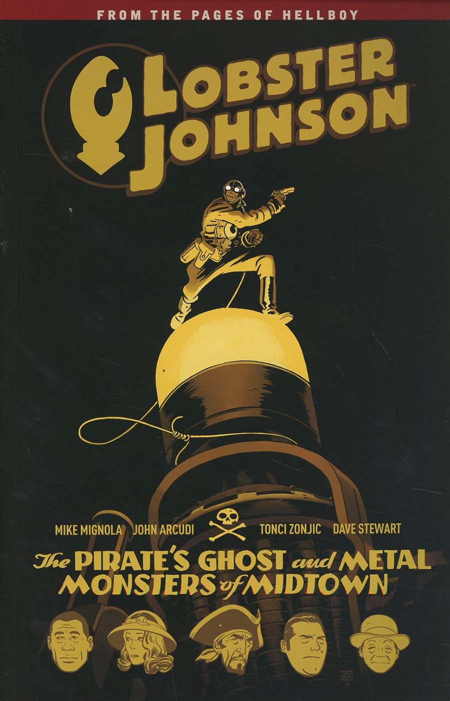 Lobster Johnson Vol 5 Pirates Ghost And Metal Monsters Of Midtown TP