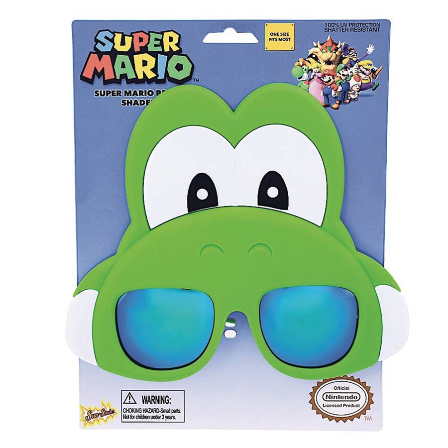 Super Mario Bros Sunstaches Sunglasses - Yoshi