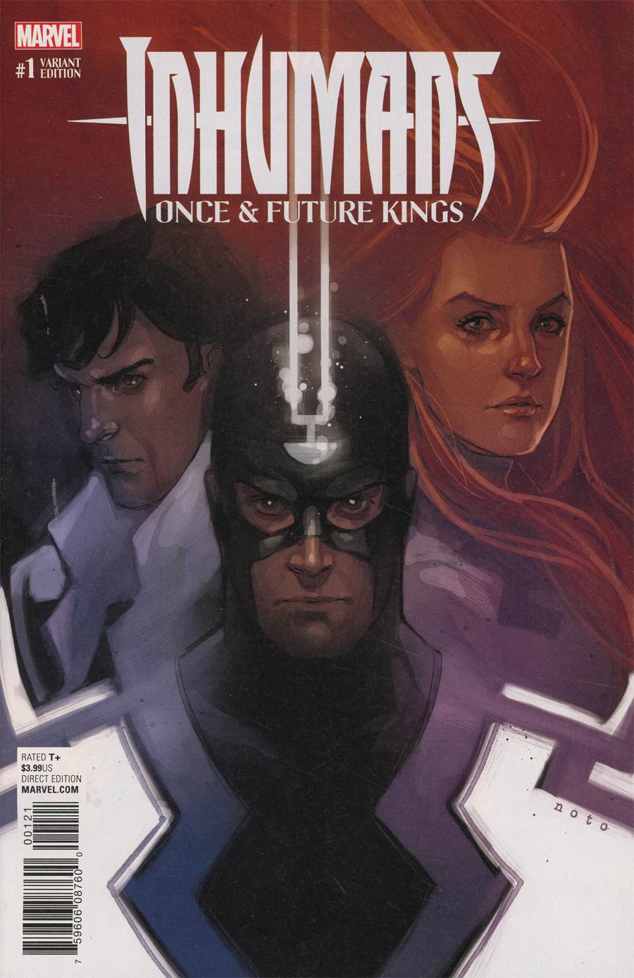 Inhumans Once And Future Kings #1 Cover D Incentive Phil Noto Variant Cover