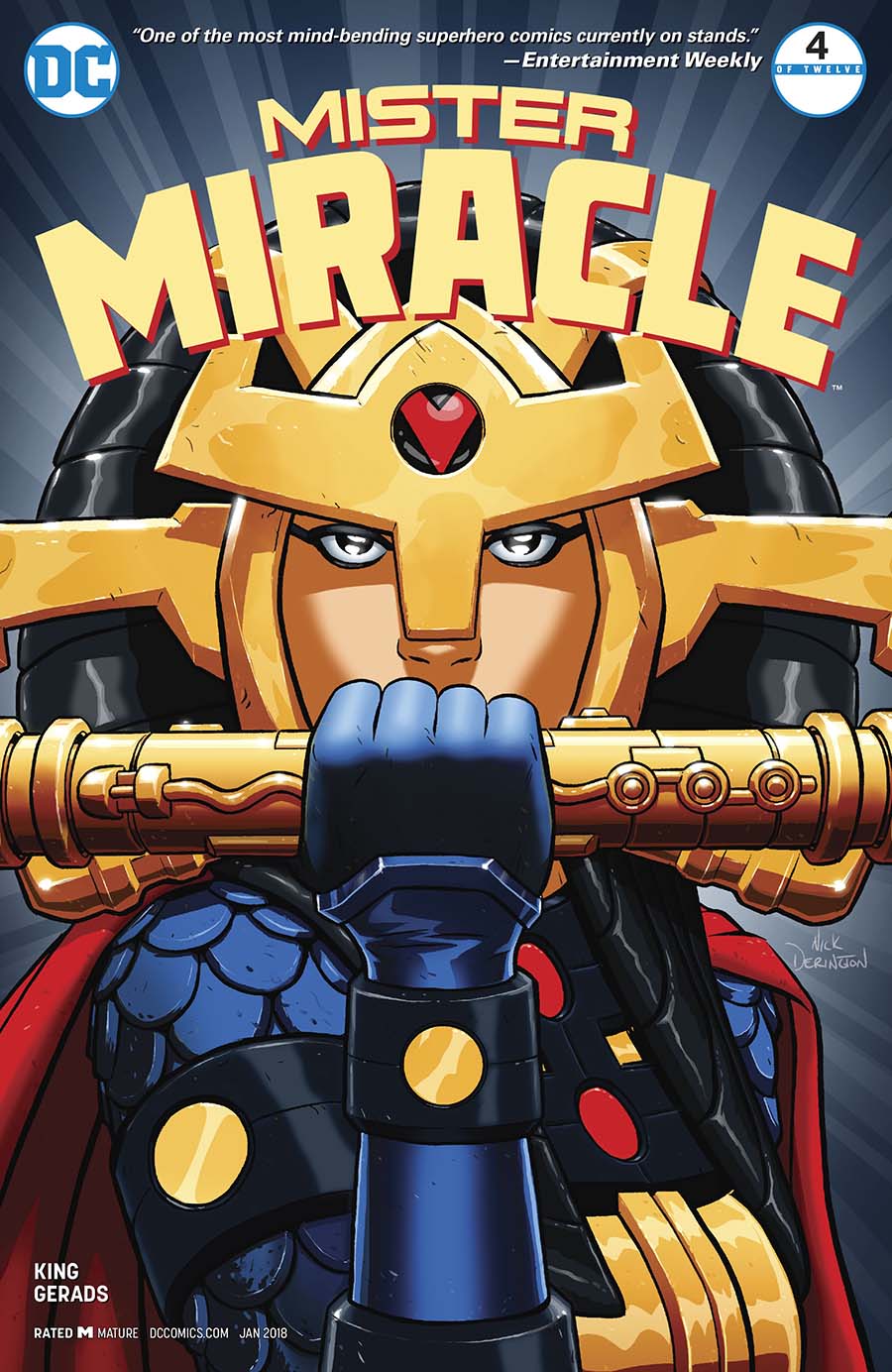 Mister Miracle Vol 4 #4 Cover A 1st Ptg Regular Nick Derington Cover