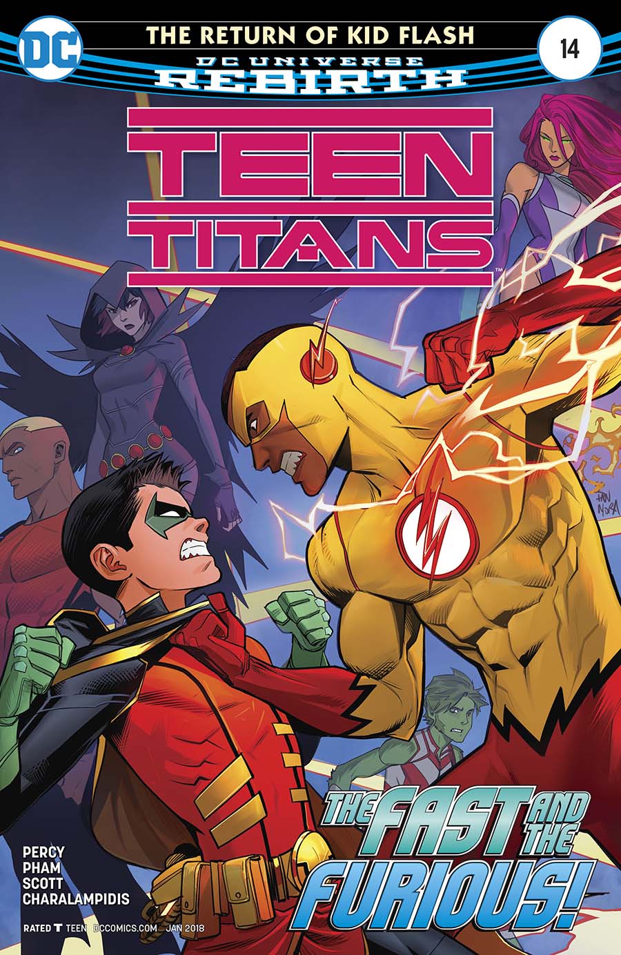 Teen Titans Vol 6 #14 Cover A Regular Dan Mora Cover