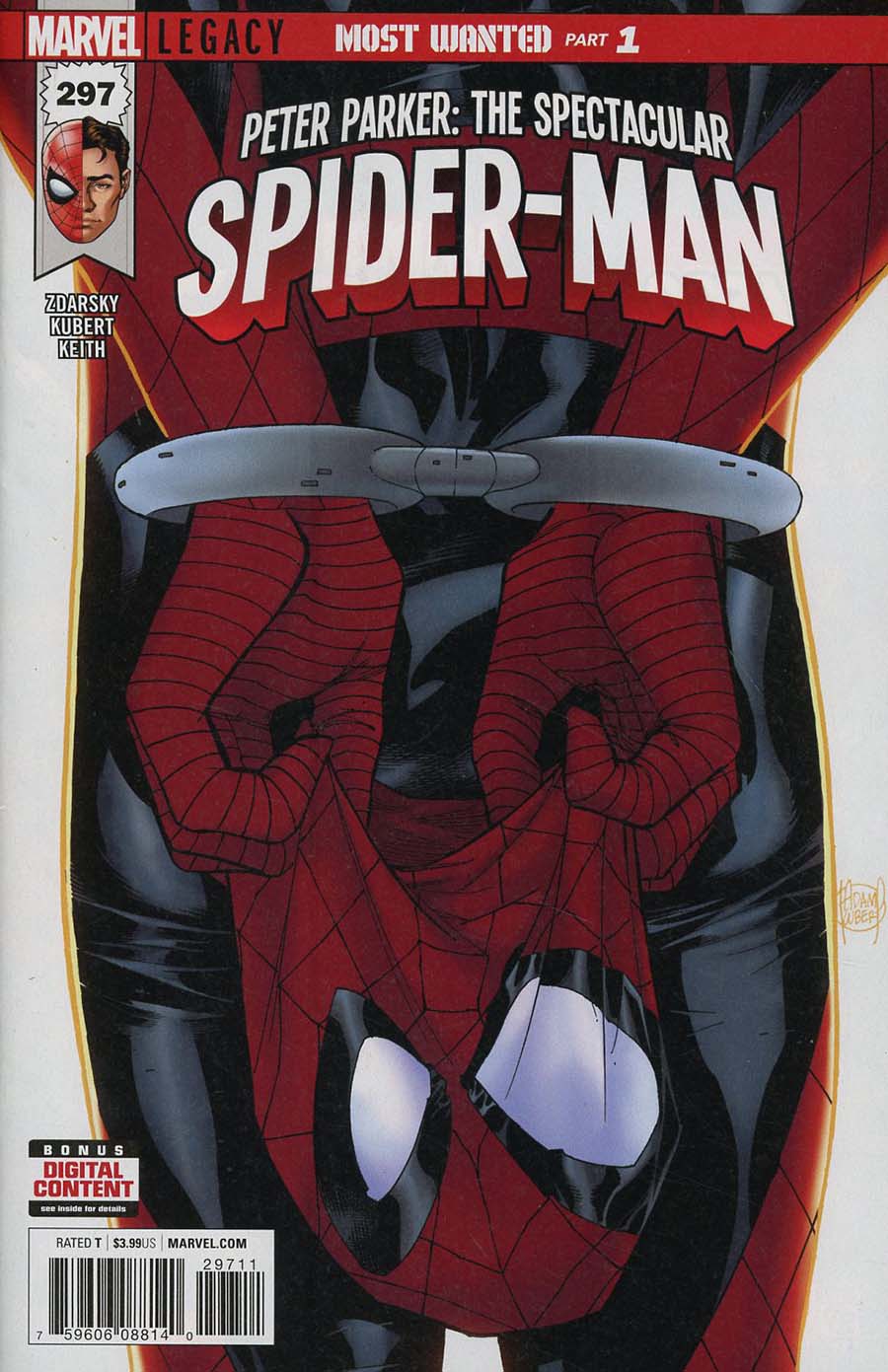 Peter Parker Spectacular Spider-Man #297 Cover A 1st Ptg Regular Adam Kubert Cover (Marvel Legacy Tie-In)