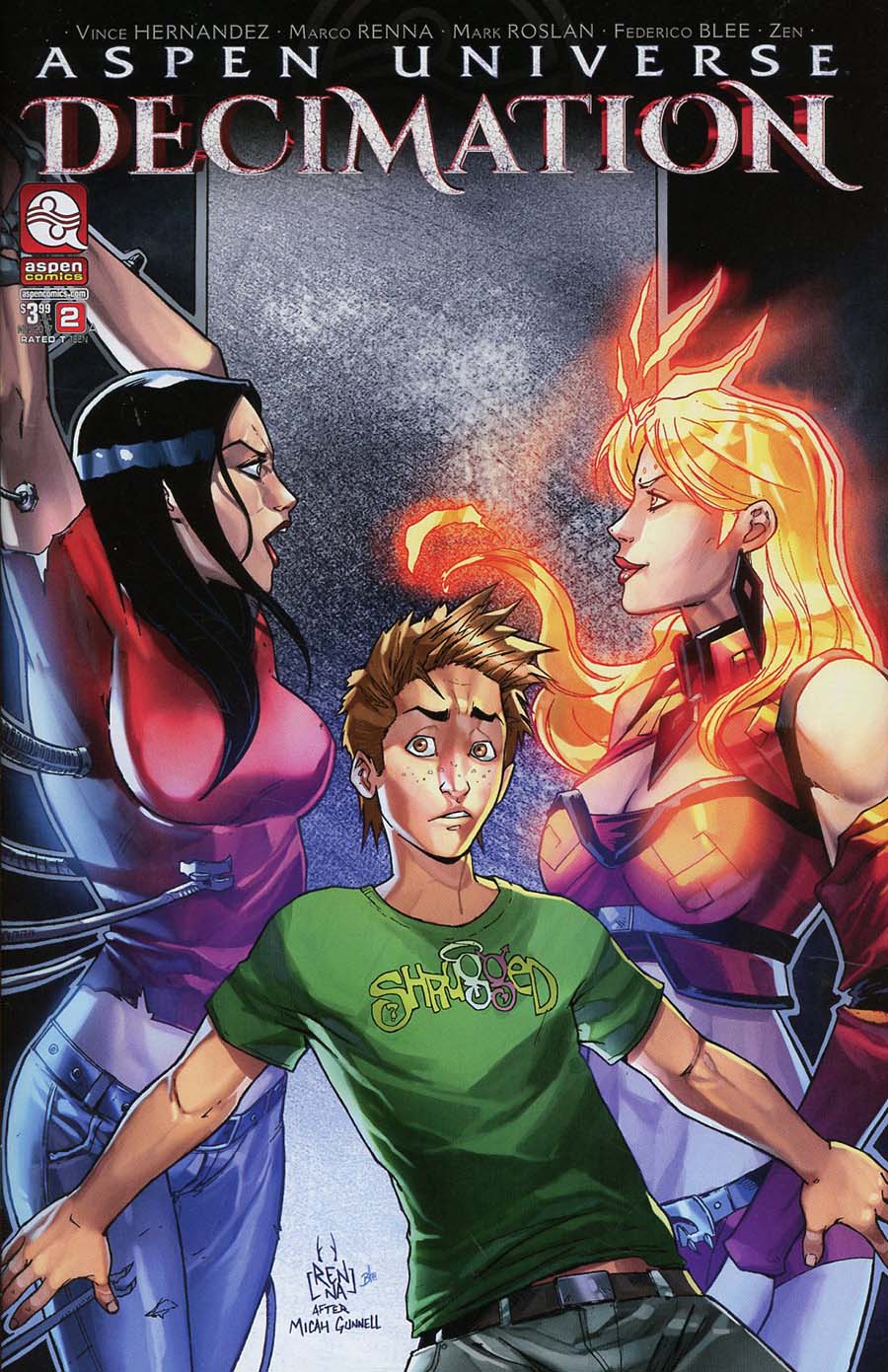 Aspen Universe Decimation #2 Cover A Regular Marco Renna Cover