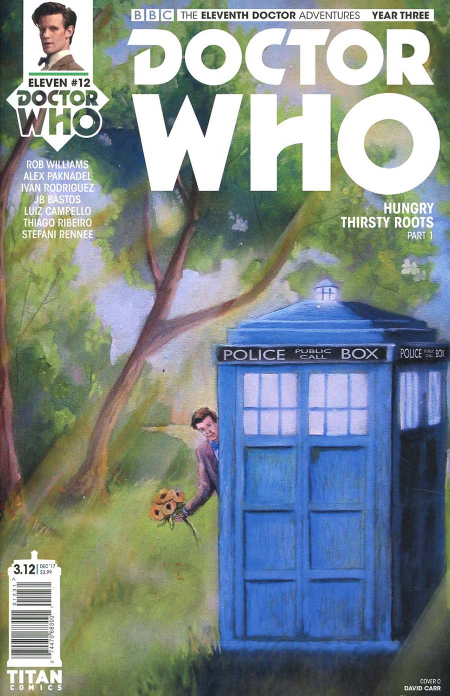 Doctor Who 11th Doctor Year Three #12 Cover C Variant David Carr Seasons Cover