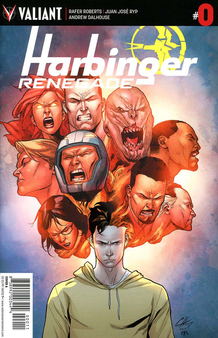 Harbinger Renegade #0 Cover A Regular Clayton Henry Cover