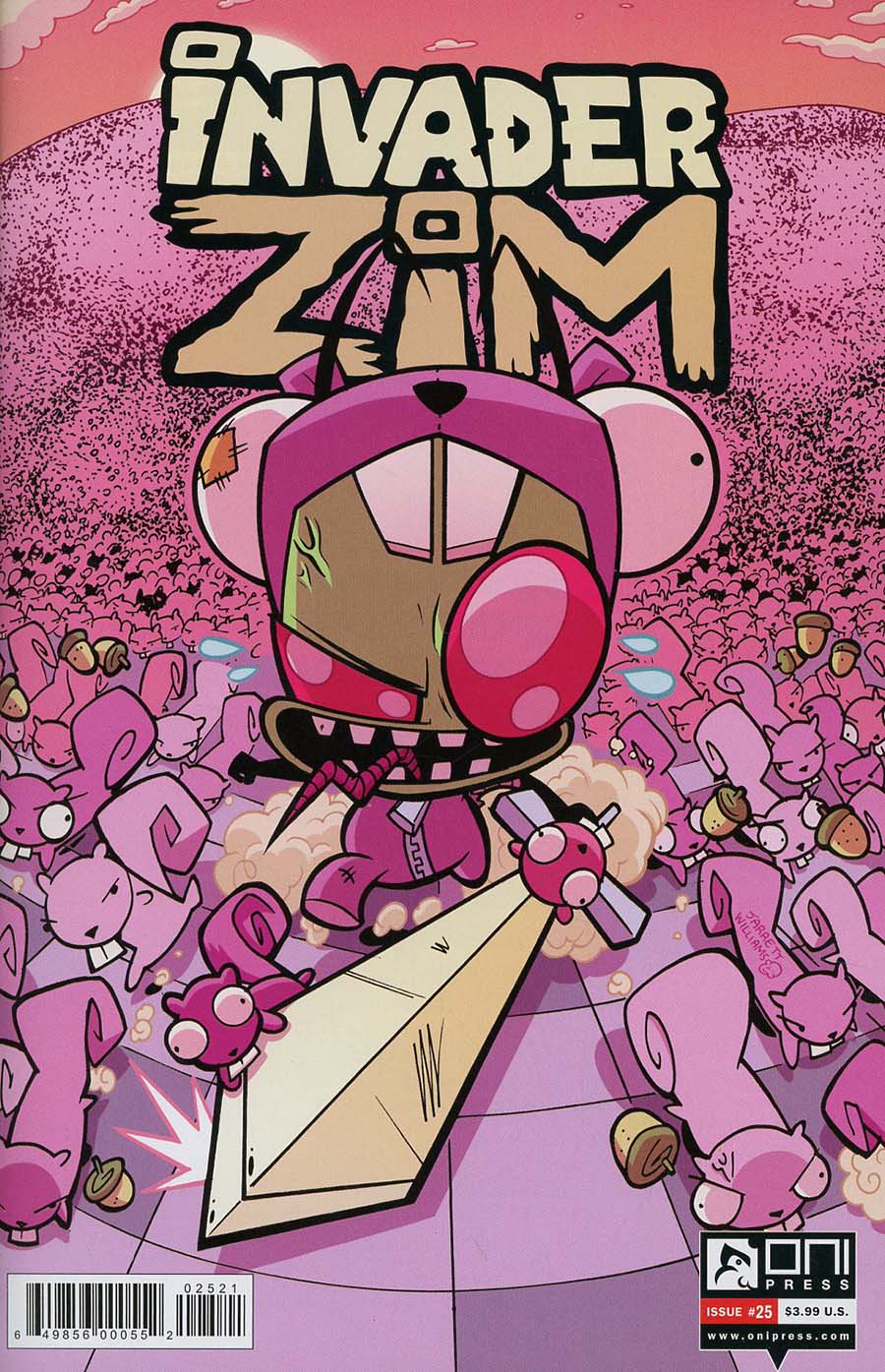 Invader Zim #25 Cover B Variant Jarrett Williams Cover