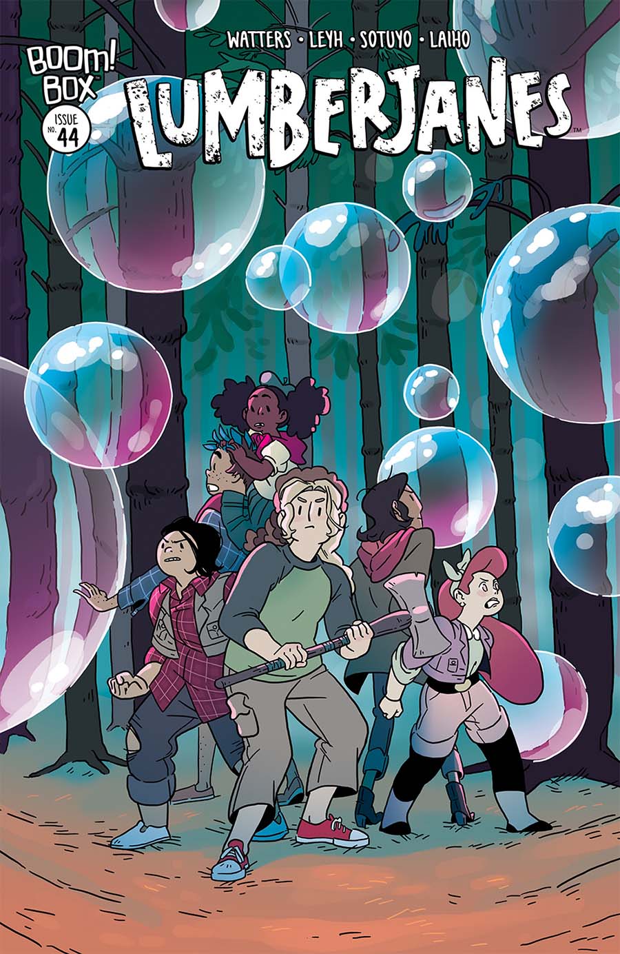 Lumberjanes #44 Cover A Regular Kat Leyh Cover