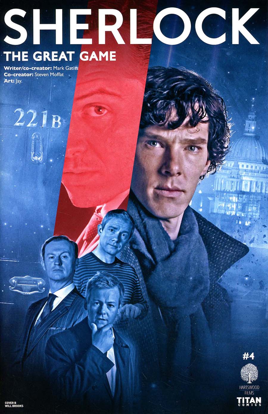 Sherlock The Great Game #4 Cover B Variant Photo Cover