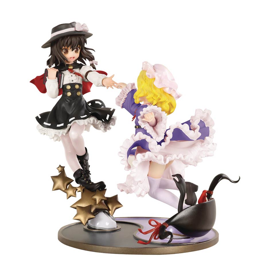 Zuns Music Collection (Team Shanghai Alice) Secret Sealing Club Renko Usami & Maribel Hearn Limited Color PVC Figure