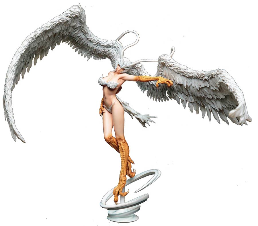 Devilman Sirene Demons Spiritual Wings Sky PVC Statue