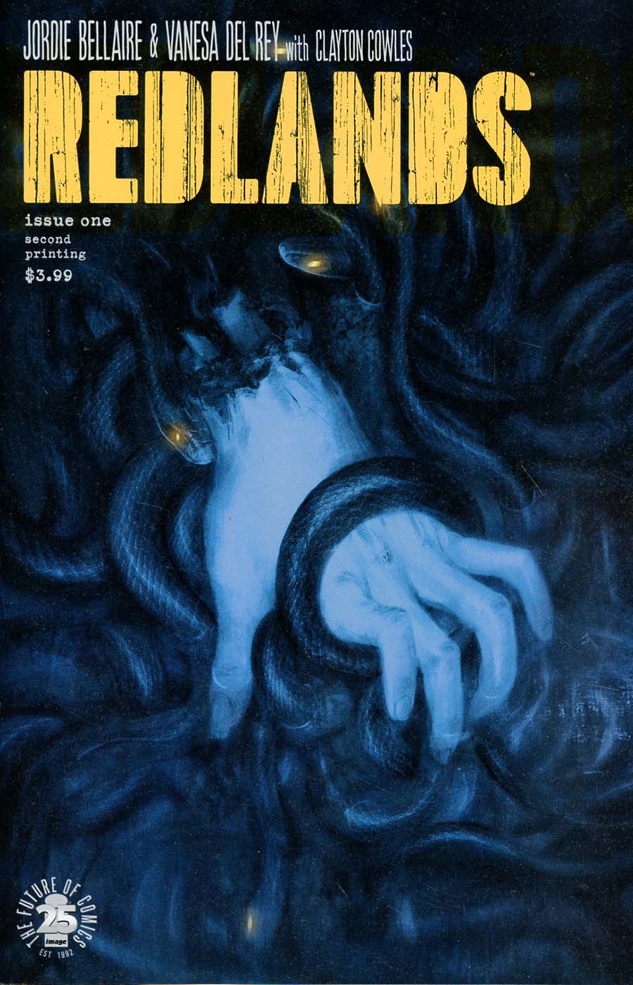 Redlands #1 Cover C 2nd Ptg Vanesa Del Ray Variant Cover